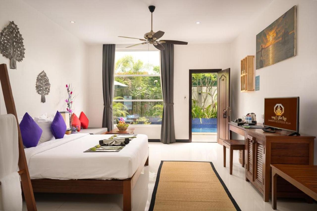 Saline Angkor Villa Siem Reap Bagian luar foto